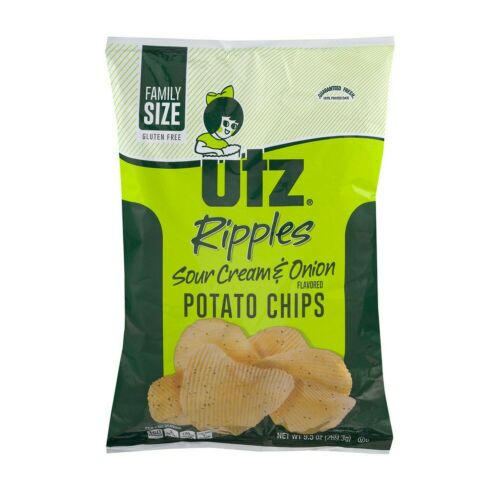 Utz Sour Cream & Onion Chips 9 0z